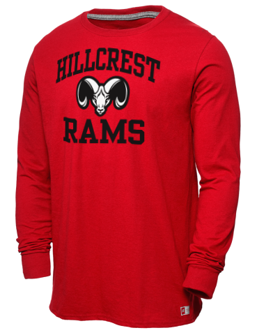 Hillcrest High School Rams Russell Athletic Men's Long Sleeve T-Shirt